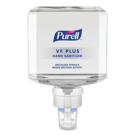 Purell VF PLUS Hand Sanitizer Gel, 1,200 mL Refill Bottle, Fragrance-Free, For ES8 Dispensers, PK2 PK 7099-02